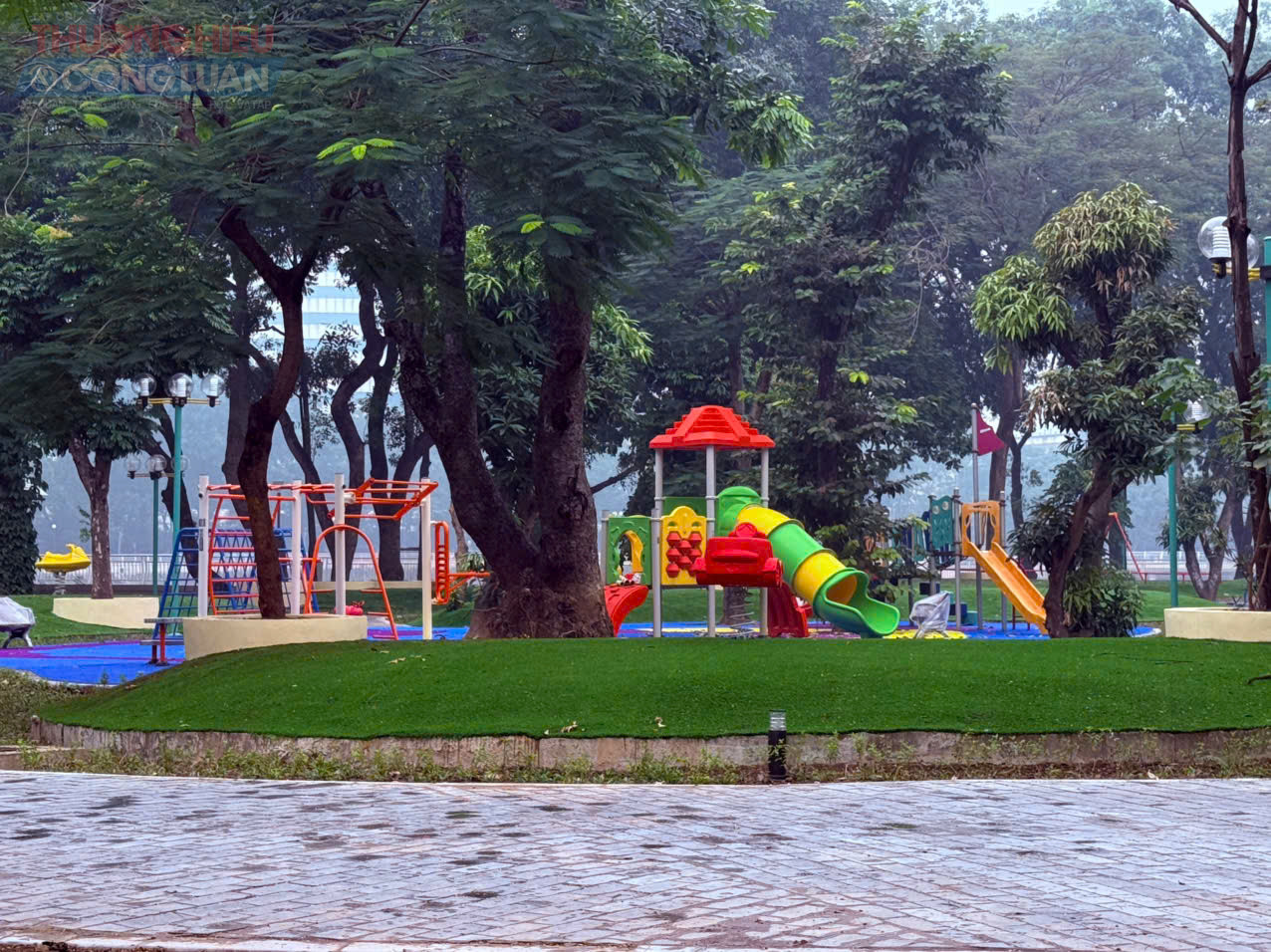 Hà Nội: Nhiều công viên gấp rút hoàn thiện cải tạo, diện mạo mới dự kiến ra mắt dịp cuối năm