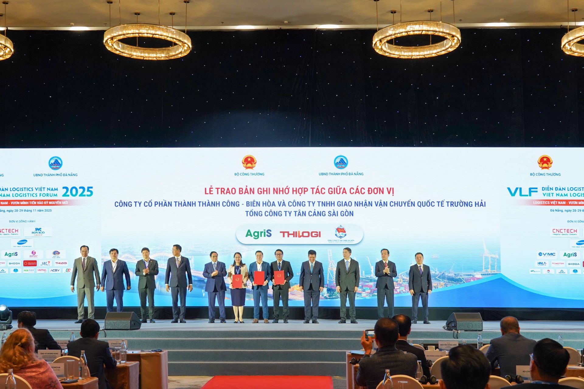 Lễ trao bản ghi nhớ hợp tác giữa THILOGI và TTC AgriS