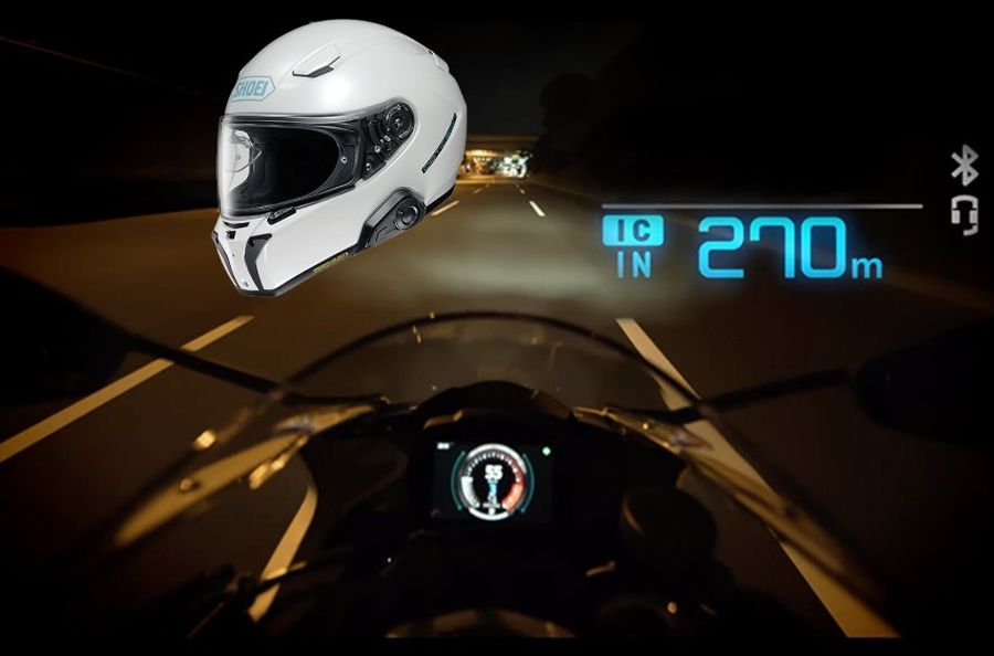 Shoei ra mắt mũ bảo hiểm “Iron Man” tích hợp thực tế tăng cường (AR) và hiển thị tốc độ ngay trên kính