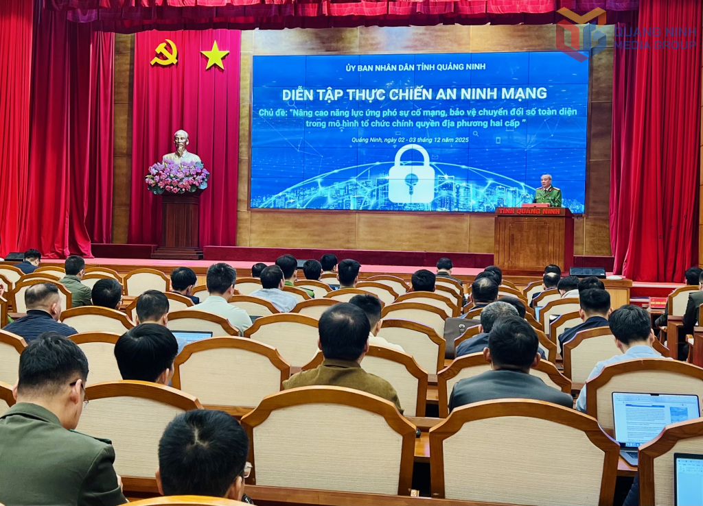Quảng Ninh diễn tập thực chiến an ninh mạng