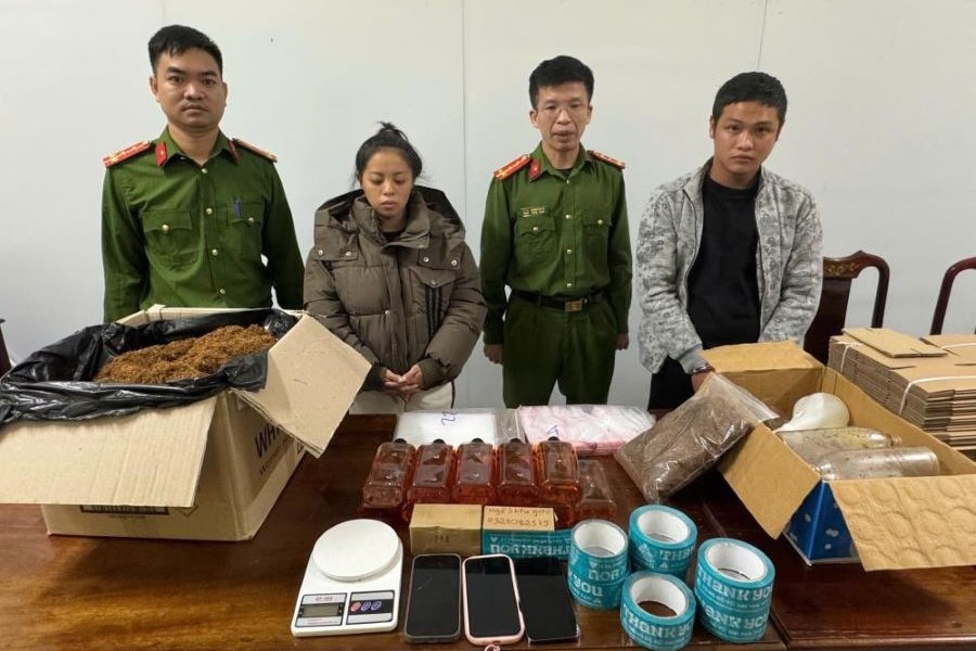 Hà Tĩnh: Triệt phá đường dây sản xuất, mua bán ma túy qua mạng Telegram