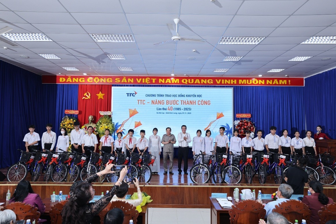 Những phần quà nhỏ chứa đựng tình cảm, tinh thần tương thân, tương ái và trách nhiệm xã hội của Tập đoàn TTC