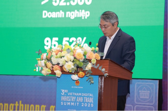 Ông Hoàng Ninh, Phó Cục trưởng Cục Thương mại điện tử và Kinh tế số, Bộ Công Thương