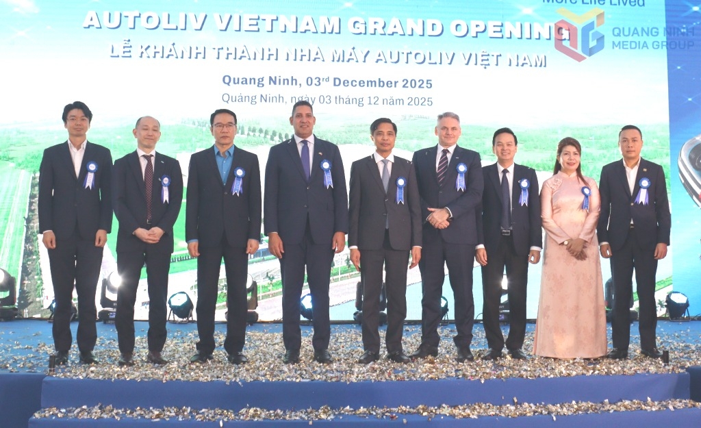 Khánh thành Nhà máy Autoliv Việt Nam tại KCN Sông Khoai