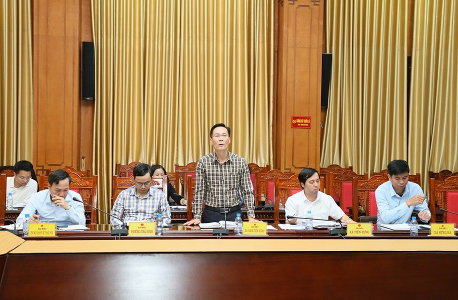 Các đơn vi liên quan tham gia ý kiến