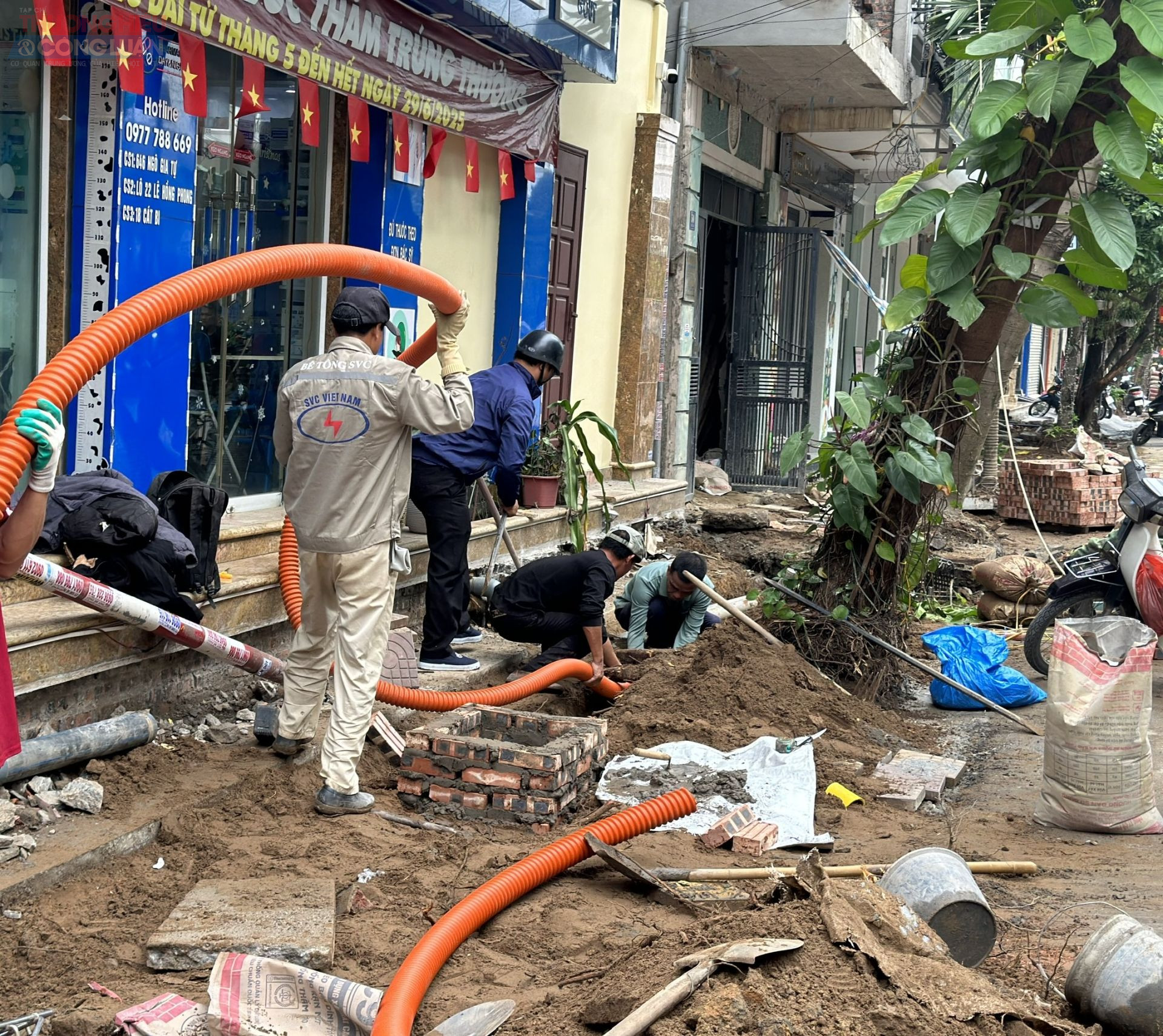 Hải Phòng: Đẩy nhanh tiến độ cải tạo, sửa chữa hè, đường đô thị