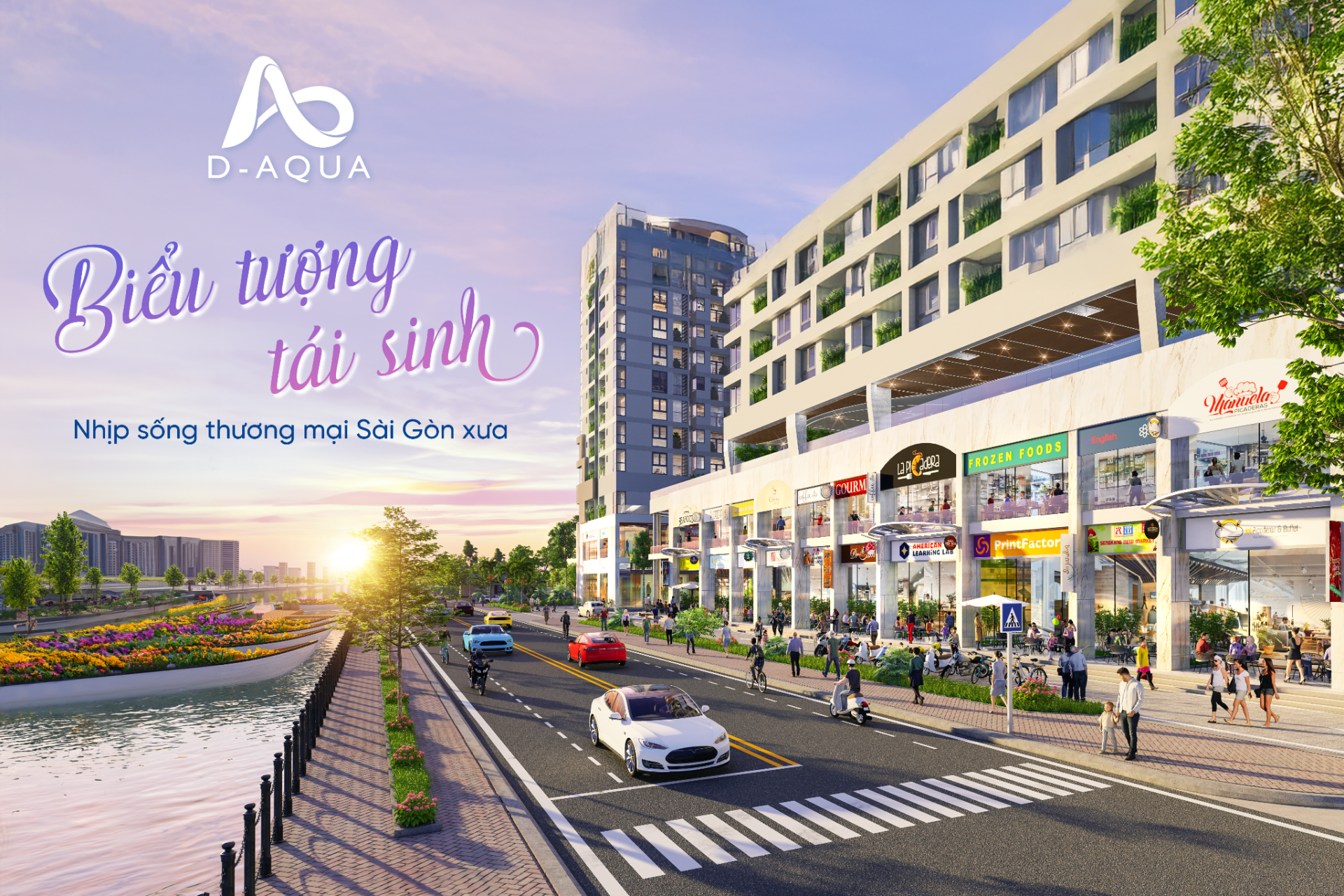 D-Aqua, biểu tượng tái sinh nhịp sống thương mại Sài Gòn xưa D-Aqua, biểu tượng tái sinh nhịp sống thương mại Sài Gòn xưa