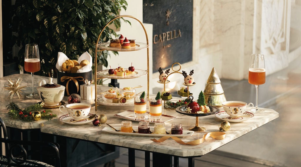 Trải nghiệm trà chiều lễ hội tại Capella Hanoi