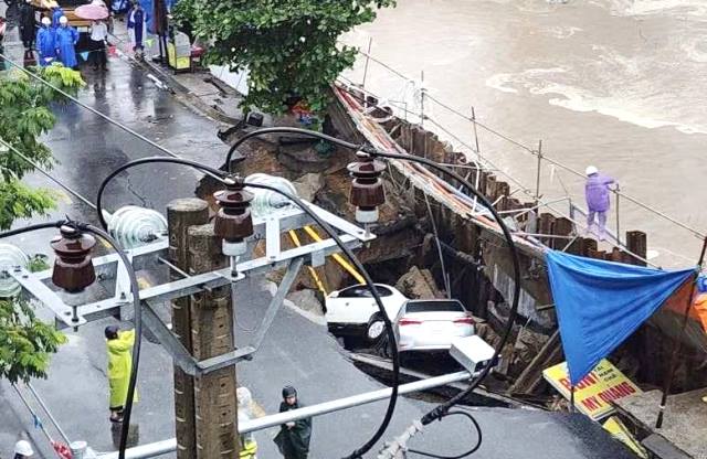 Hiện trường vụ việc.