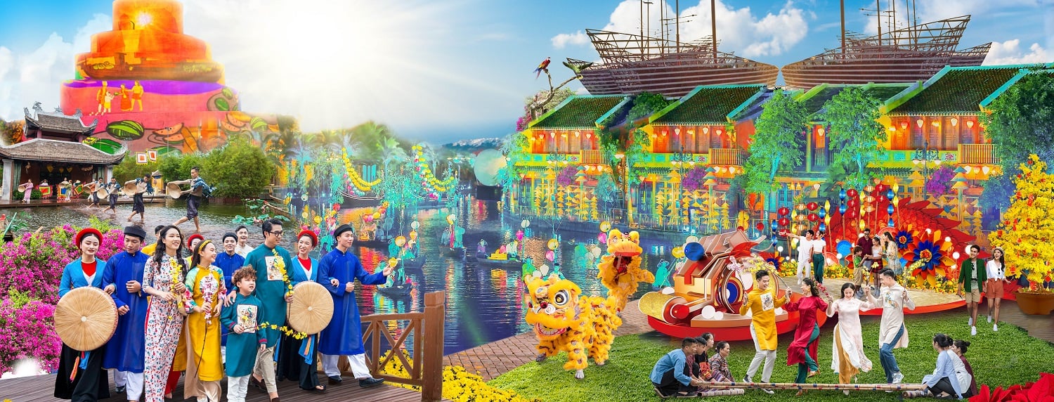 Du khách có cơ hội du ngoạn 5 châu, khám phá tinh hoa lễ hội thế giới tại Cần Giờ (Ảnh minh họa)