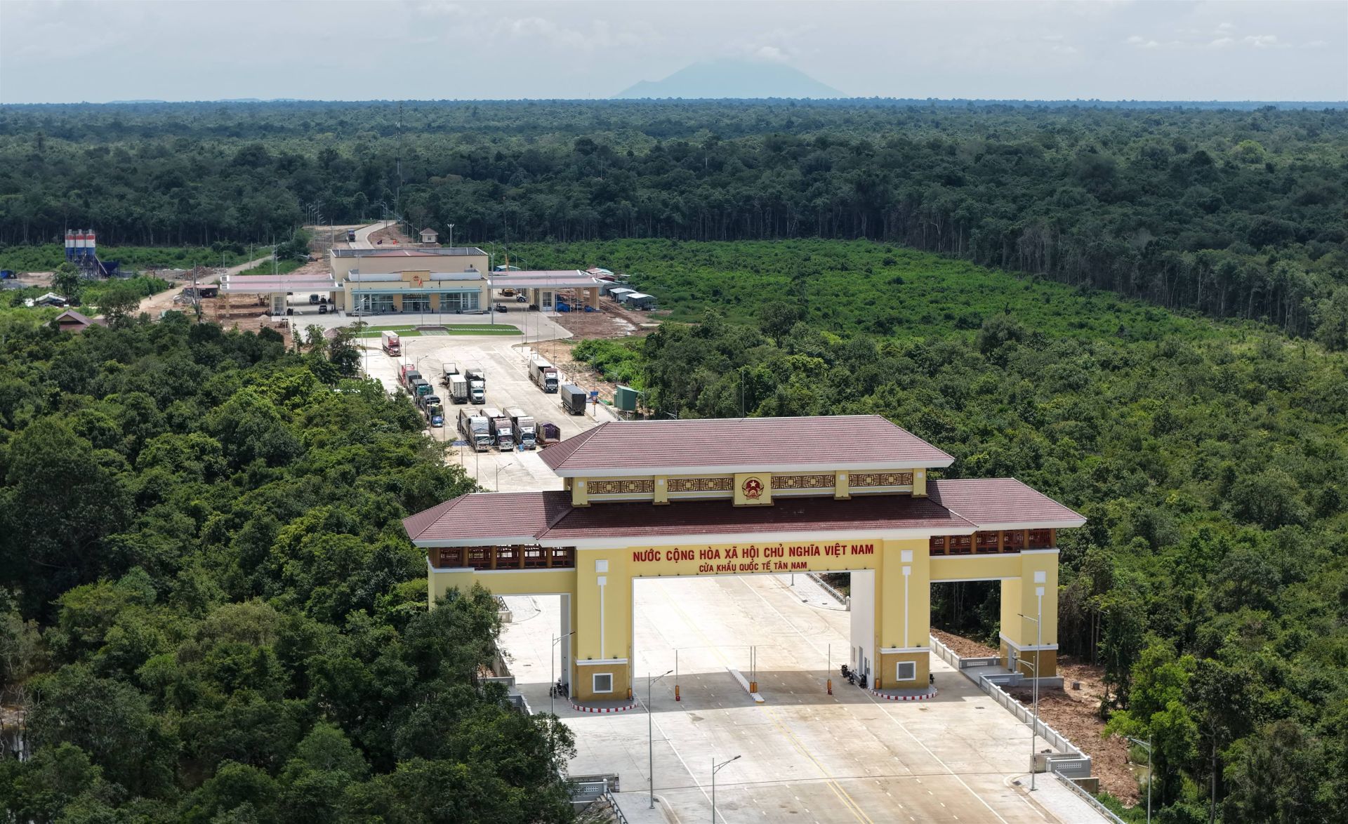 Sắp khai trương cặp cửa khẩu quốc tế Tân Nam - Meun Chey