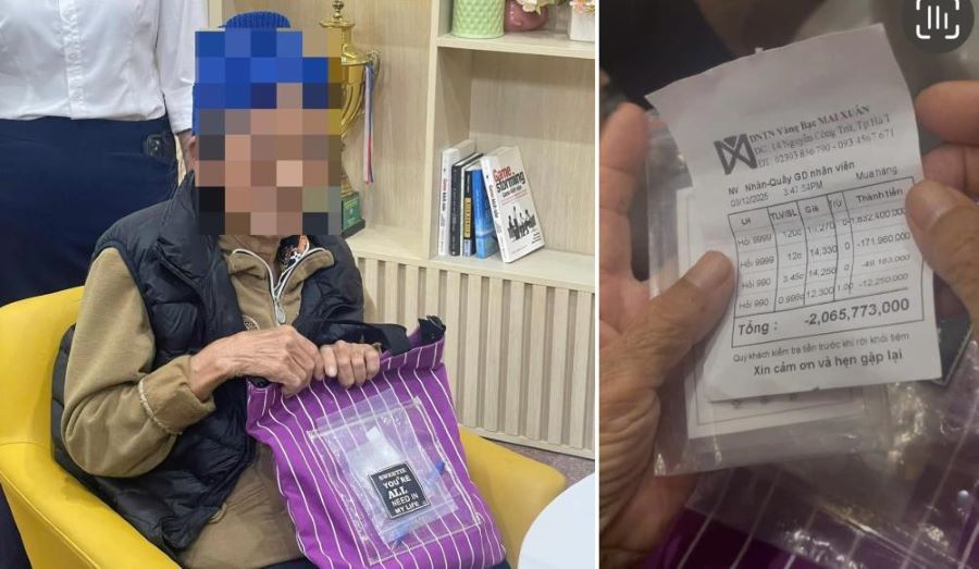 Hà Tĩnh: Cụ bà 76 tuổi suýt mất 2 tỷ đồng vì cuộc điện thoại “con trai gặp nạn” từ kẻ gian