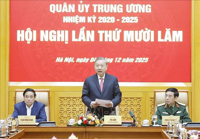 Tổng Bí thư Tô Lâm: Hành động theo phương châm '5 vững', xây dựng quân đội trong tình hình mới