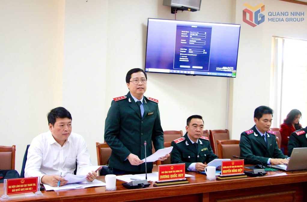 Tổng Thanh tra Chính phủ làm việc với UBND tỉnh Quảng Ninh