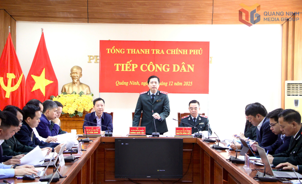Tổng Thanh tra Chính phủ tiếp công dân tại Quảng Ninh