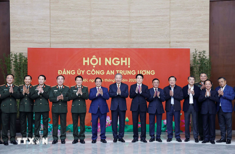 Tổng Bí thư Tô Lâm dự Hội nghị Đảng ủy Công an Trung ương năm 2025