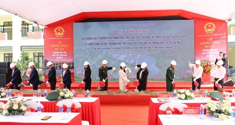 Thanh Hóa lựa chọn nhà thầu xây lắp 6 dự án trường nội trú liên cấp thực hiện năm 2025