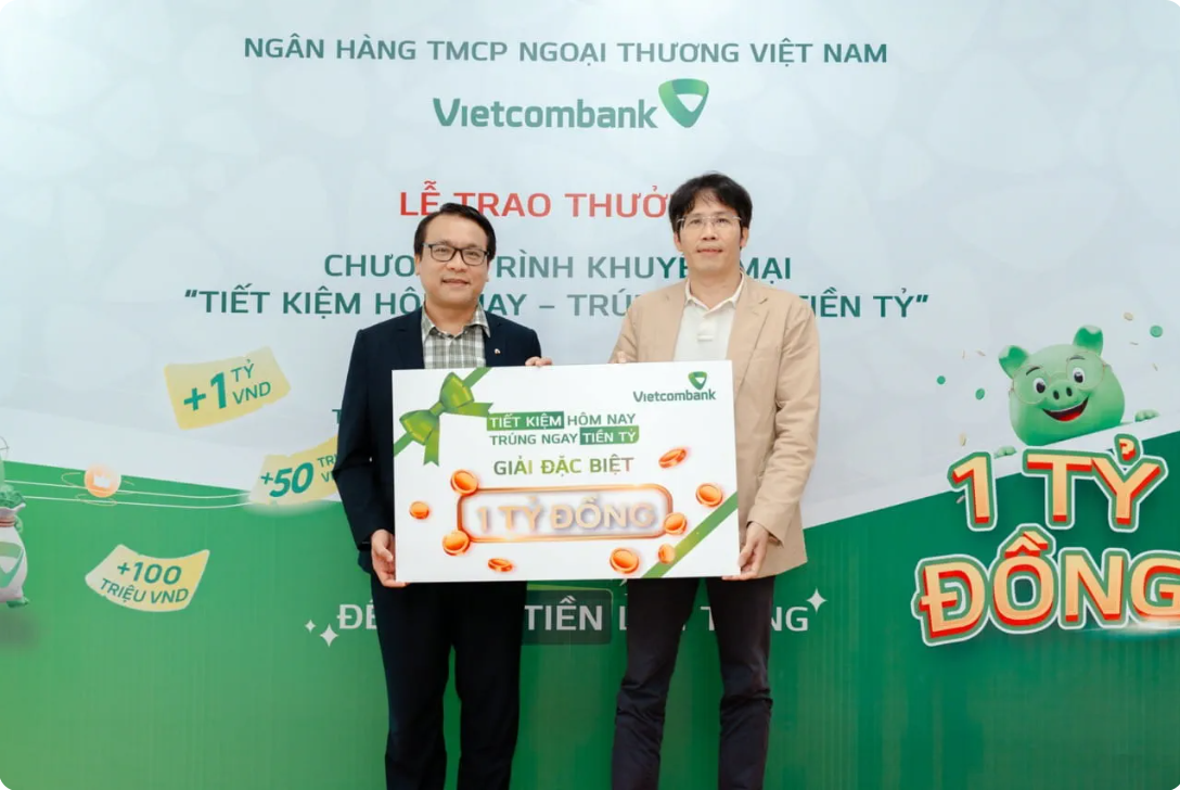 Ưu đãi vượt trội với ‘hạnh phúc nhân ba’: Vietcombank đồng hành cùng khách hàng vun đắp tương lai