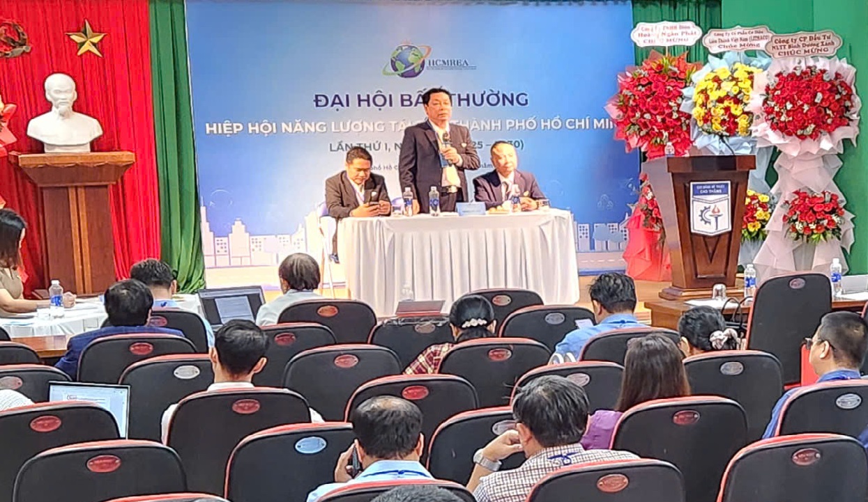 Hiệp hội Năng lượng Tái tạo TP. HCM tổ chức Đại hội bất thường