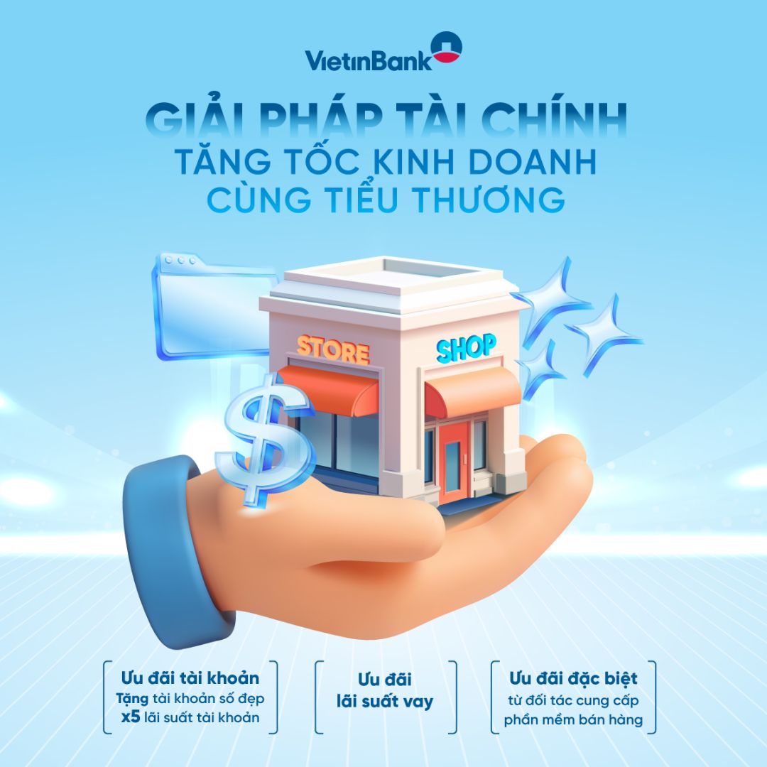 VietinBank đồng hành cùng Chiến dịch 60 ngày cao điểm hỗ trợ hộ kinh doanh chuyển đổi thuế khoán sang kê khai