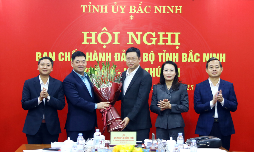 Bắc Ninh có tân Phó Bí thư Tỉnh ủy