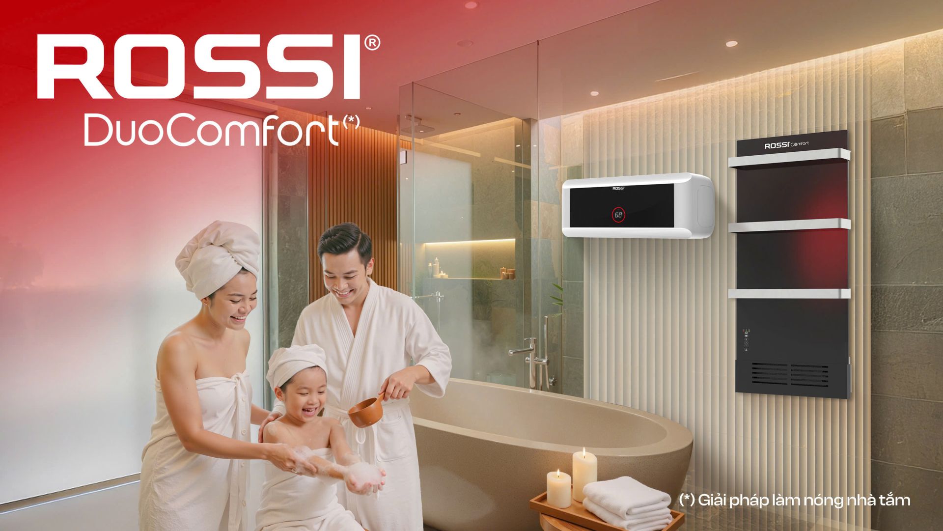 An toàn phòng tắm mùa lạnh: Giải pháp cho mọi gia đình