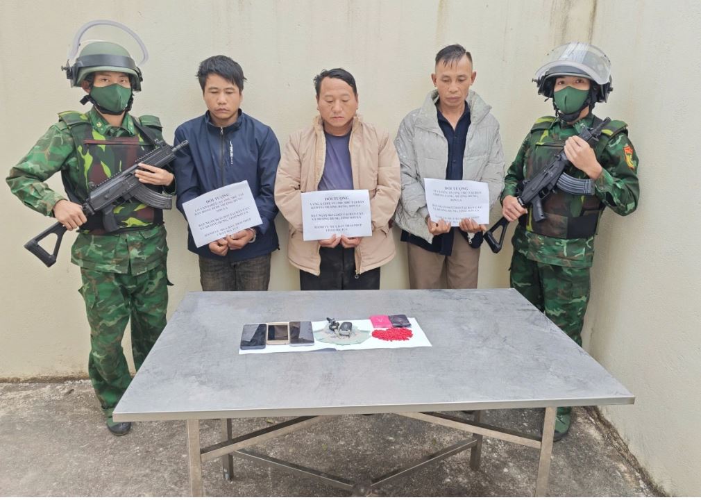 BĐBP Sơn La liên tiếp triệt phá 3 vụ án ma túy lớn, bắt giữ 7 đối tượng