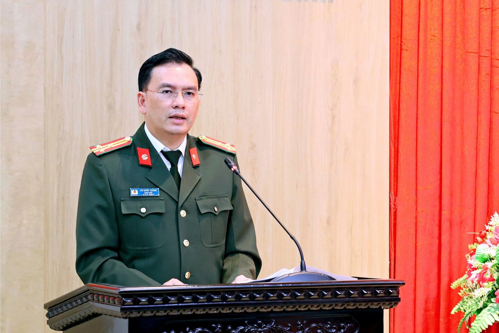 Thượng tá Cù Quốc Thắng, Giám đốc Công an tỉnh Ninh Bình