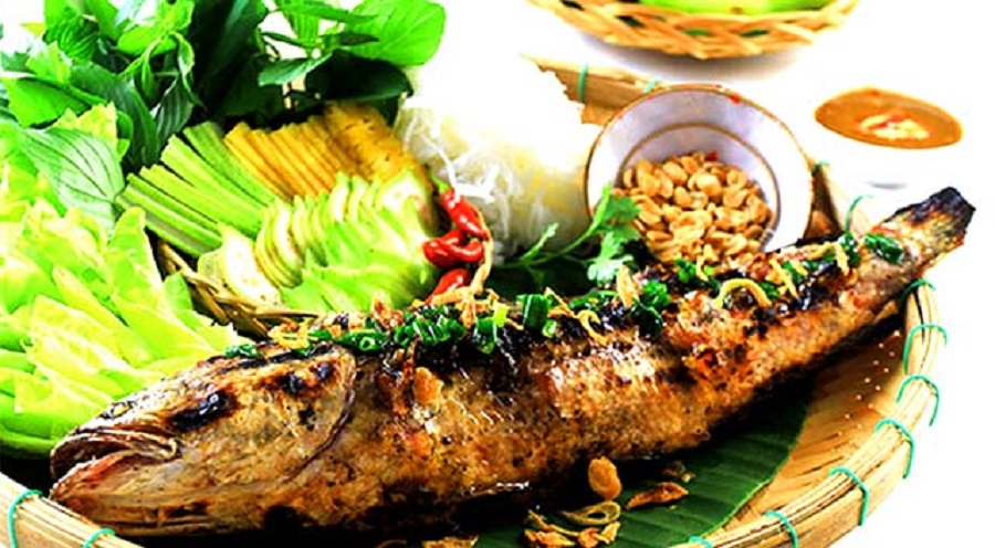 Cá lóc nướng trui Cần Thơ - Đặc sản miền sông nước
