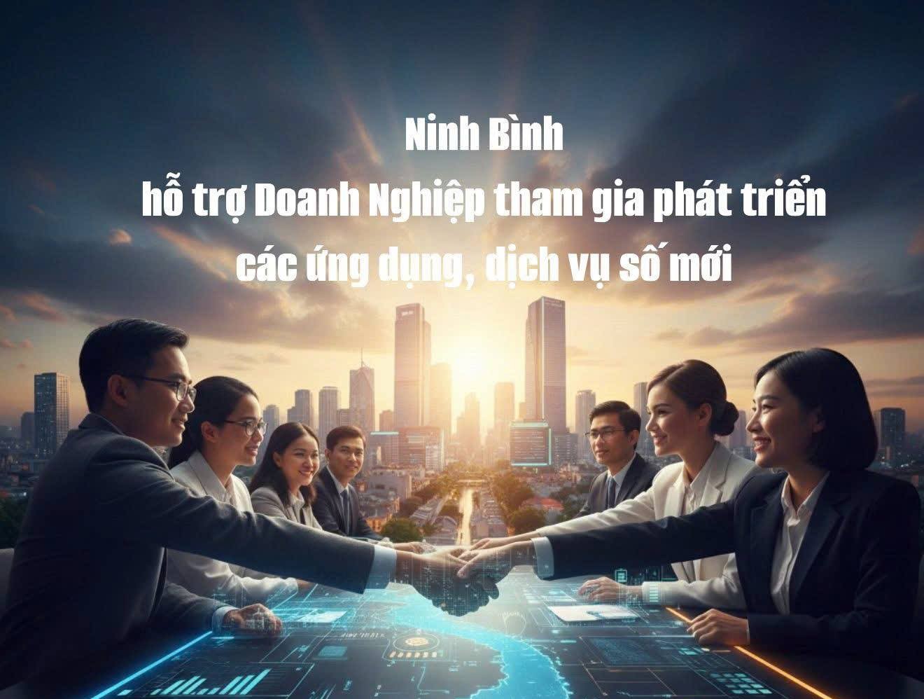 Ninh Bình ban hành Kế hoạch hỗ trợ doanh nghiệp phát triển ứng dụng, dịch vụ số theo hình thức PPP