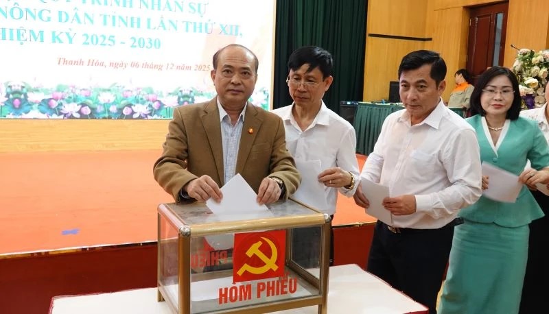 Thanh Hóa: Thực hiện quy trình nhân sự Đại hội Hội Nông dân tỉnh lần thứ XII