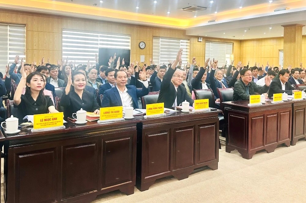 Đại biểu hiệp thương biểu quyết số ĐBQH, đại biểu HĐND được bầu. Đại biểu hiệp thương biểu quyết số ĐBQH, đại biểu HĐND được bầu.