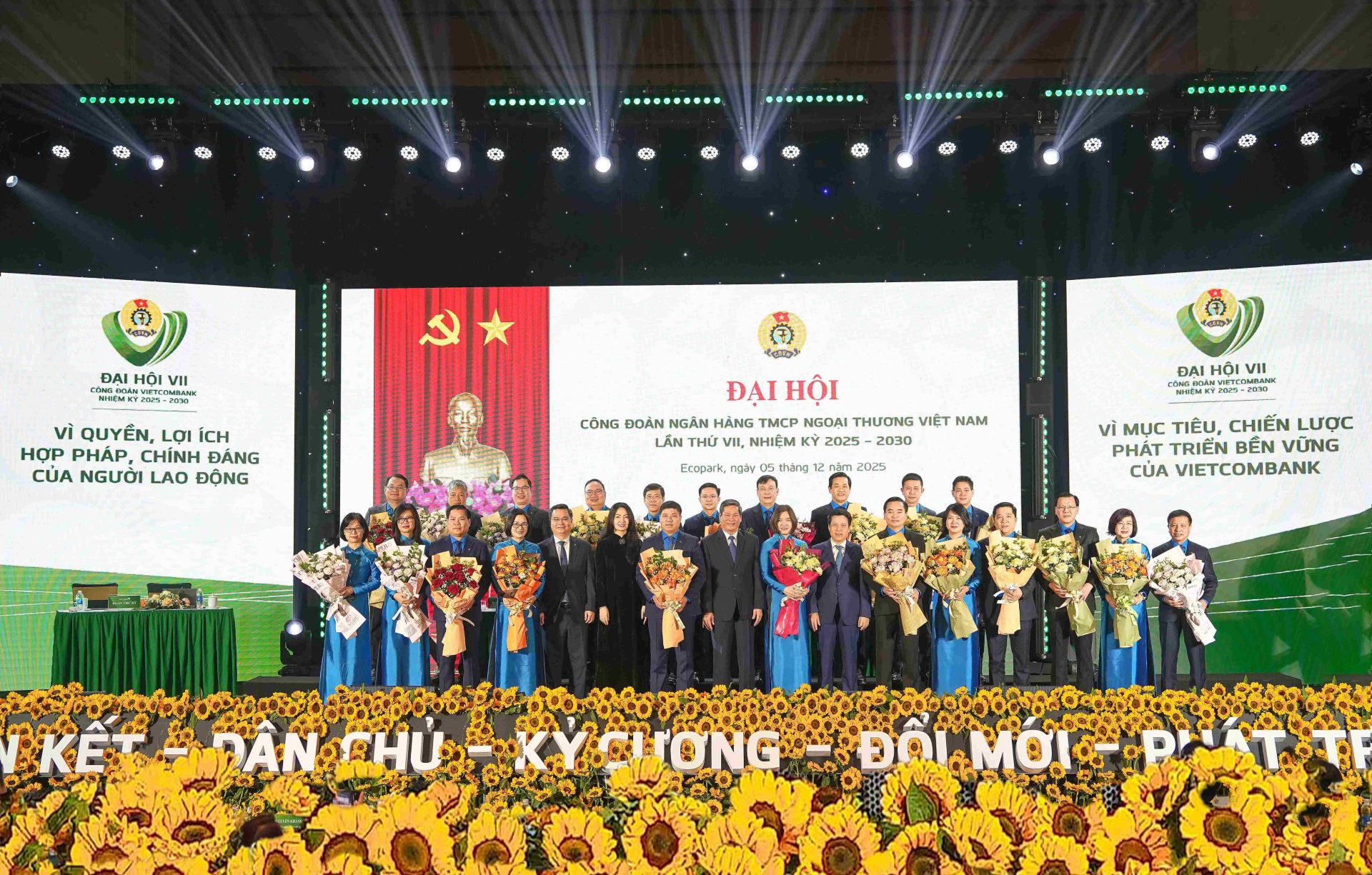 Vietcombank tổ chức thành công Đại hội đại biểu Công đoàn lần thứ VII, nhiệm kỳ 2025-2030