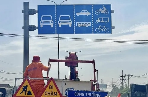 Quốc lộ 51 đoạn qua địa bàn tỉnh Đồng Nai chính thức áp dụng phân làn mới