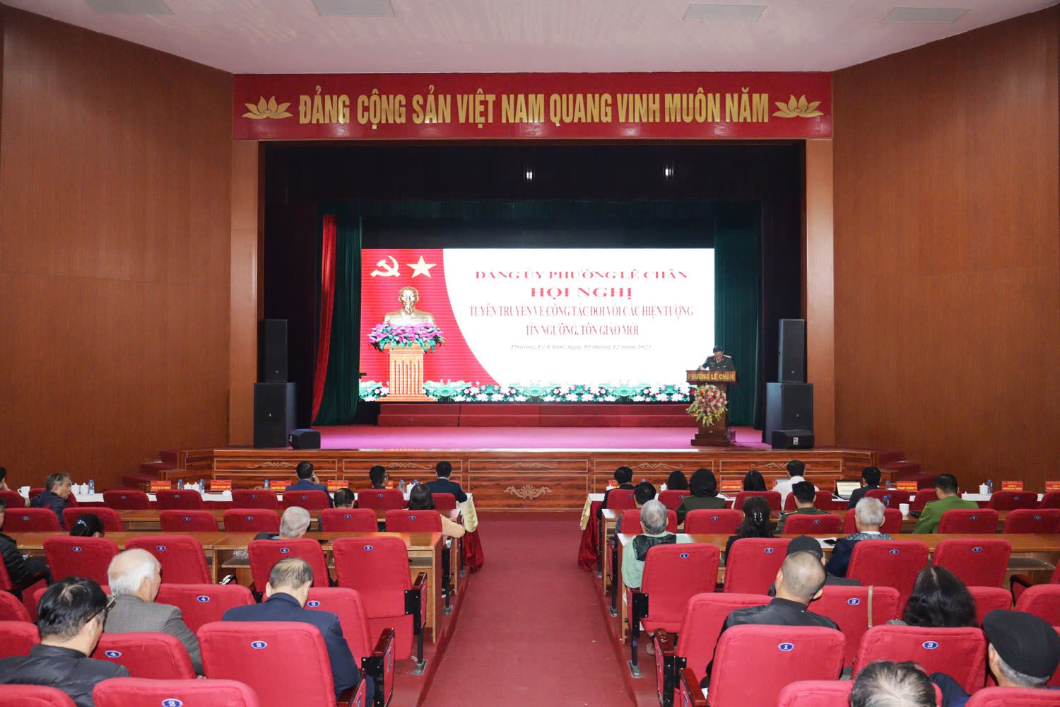 Hải Phòng: Tăng cường công tác tuyên truyền, phổ biến pháp luật về tín ngưỡng, tôn giáo ở cơ sở