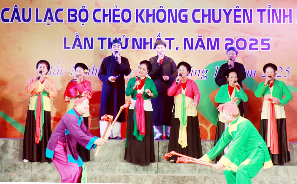 Khai mạc Liên hoan các câu lạc bộ chèo tỉnh Bắc Ninh lần thứ Nhất