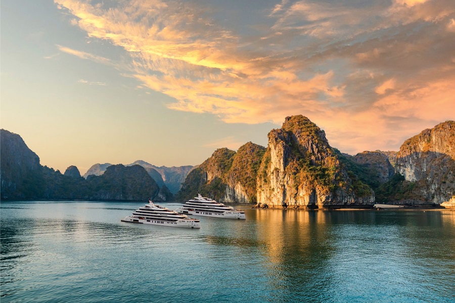Du thuyền Grand Pioneers - niềm tự hào của Việt Thuận Group, được vinh danh là World’s Best Green Cruise Line và Asia's Best Cruise Line 2025