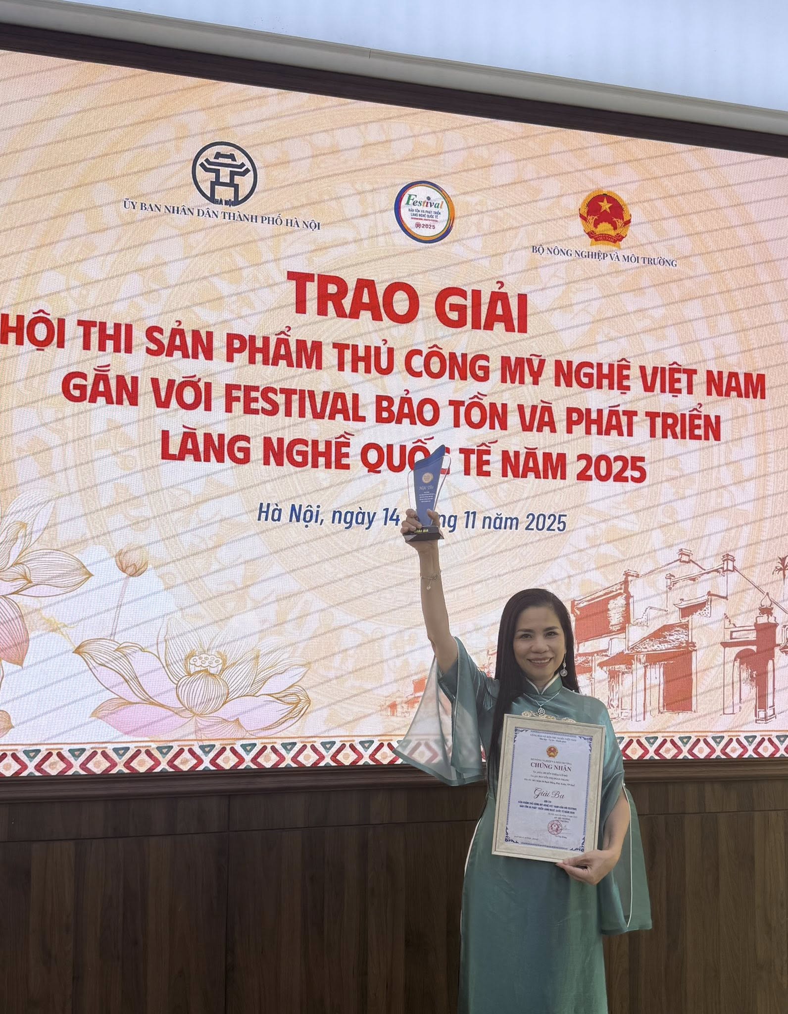 Huế: 11 cá nhân được trao tặng danh hiệu Nghệ nhân thủ công mỹ nghệ năm 2025