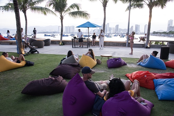 Một góc Bến du thuyền quốc tế Ana Marina Nha Trang đang phục vụ khách du lịch