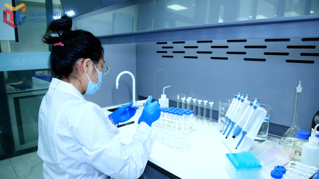 Chuyên viên phòng thí nghiệm được tập huấn chuyên sâu trước khi thực hiện quy trình giám định.