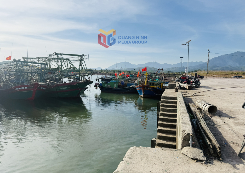 Quảng Ninh sớm đầu tư mở rộng khu neo đậu tàu thuyền xã Đường Hoa