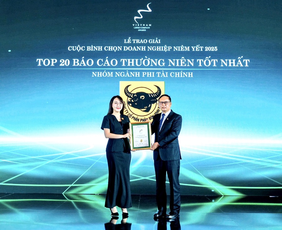 Bình Điền vào Top 20 Doanh nghiệp có Báo cáo Thường niên tốt nhất – nhóm ngành phi tài chính năm 2025