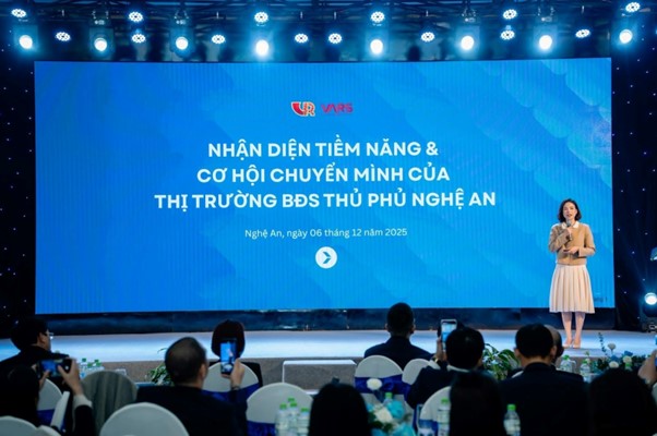 Bà Phạm Thị Miền – Phó Viện trưởng VARS IRE cung cấp cái nhìn toàn diện về thị trường BĐS Nghệ An Bà Phạm Thị Miền – Phó Viện trưởng VARS IRE cung cấp cái nhìn toàn diện về thị trường BĐS Nghệ An