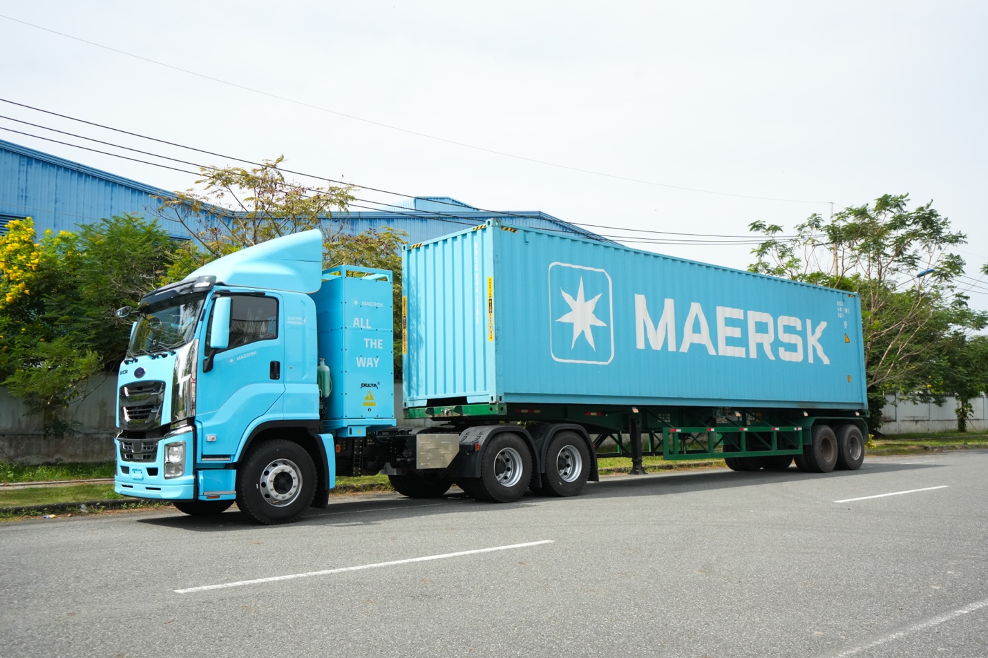 Maersk ra mắt xe tải điện, nhằm thúc đẩy vận tải nội địa giảm phát thải tại Việt Nam