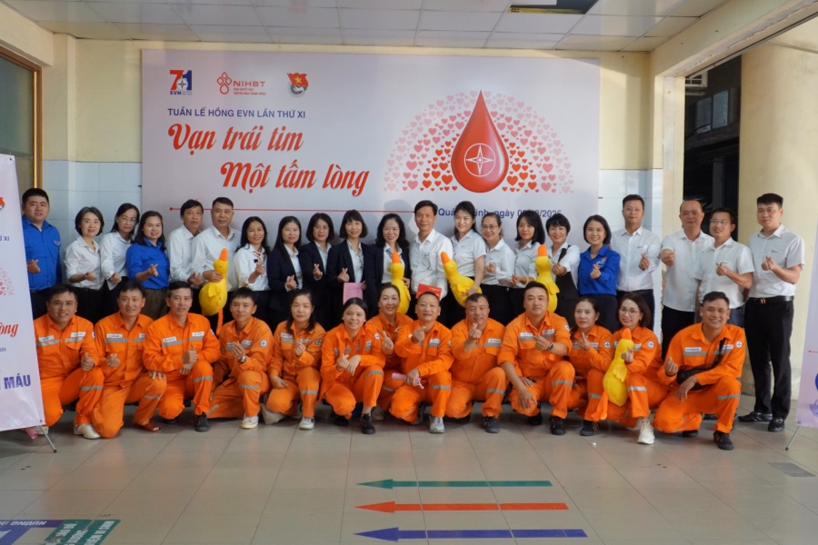 Công ty Điện lực Quảng Ninh đồng lòng lan tỏa tinh thần “Vạn trái tim - một tấm lòng”