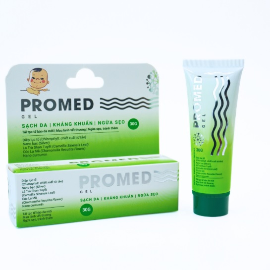 Một số thành phần trong Gel Promed như Nano Bạc, Chlorophyll, trà Shan Tuyết hay Cúc La Mã thường được sử dụng trong các sản phẩm chăm sóc da nhờ đặc tính nhẹ dịu. Một số thành phần trong Gel Promed như Nano Bạc, Chlorophyll, trà Shan Tuyết hay Cúc La Mã thường được sử dụng trong các sản phẩm chăm sóc da nhờ đặc tính nhẹ dịu.