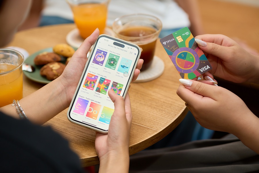 Mở thẻ thanh toán đa năng TPBank Visa Flash 2in1 trên App TPBank Mở thẻ thanh toán đa năng TPBank Visa Flash 2in1 trên App TPBank