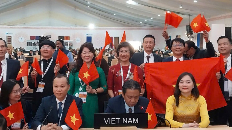 Thứ trưởng Hoàng Đạo Cương phát biểu tại Kỳ họp.