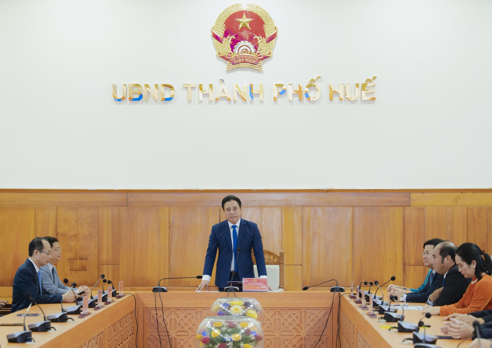 Chủ tịch UBND TP Huế Nguyễn Khắc Toàn