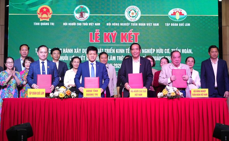 Quảng Trị tăng cường liên kết phát triển nông nghiệp hữu cơ, tuần hoàn giai đoạn 2026 - 2030